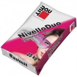 Наливной пол Baumit Nivello Duo, 2-20 мм, 25 кг Наливной пол Baumit Nivello Duo, 2-20 мм, 25 кг