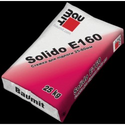 Бауміт Solido E-160, стяжка цементна, 25-80 мм, 25 кг Бауміт Solido E-160, стяжка цементна, 25-80 мм, 25 кг