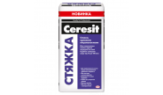 Ceresit, Стяжка цементная легковыравнивающая 10-100 мм, 25 кг Ceresit, Стяжка цементная легковыравнивающая 10-100 мм, 25 кг