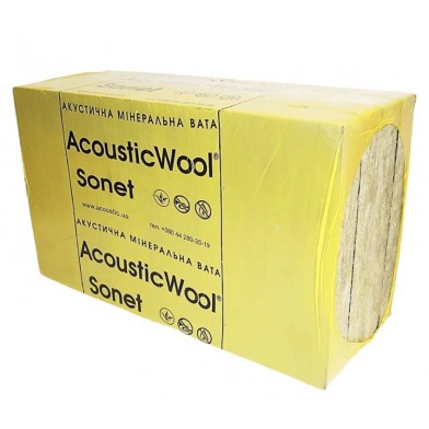 AcousticWool Sonet Минеральная вата 1000*600*50 мм - 6 кв.м