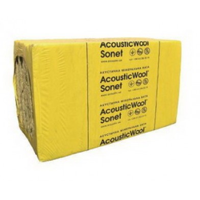 AcousticWool Sonet Минеральная вата 1000*600*50 мм - 6 кв.м - 