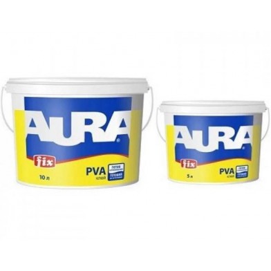 Клей ПВА AURA FIX, 5 кг - 