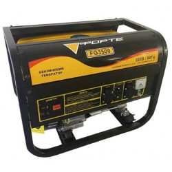 Генератор бензиновий 2.8 кВт - Forte FG3500 Генератор бензиновий 2.8 кВт - Forte FG3500