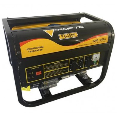 Генератор бензиновий 2.8 кВт Forte FG3500