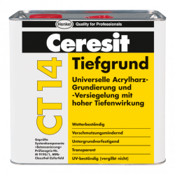 Ґрунтовка Ceresit CT-14 глибокопроникаюча, 5 л Ґрунтовка Ceresit CT-14 глибокопроникаюча, 5 л