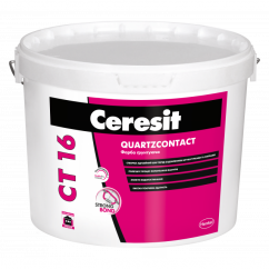 Грунт-фарба Ceresit CT-16 Quartzcontact, 14 кг/10 л Грунт-фарба Ceresit CT-16 Quartzcontact, 14 кг/10 л