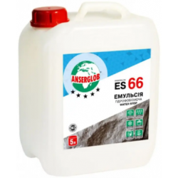 Anserglob ES-66 - Емульсія фасадна WATER STOP, 5 л Anserglob ES-66 - Емульсія фасадна WATER STOP, 5 л