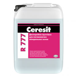 Ґрунтовка Ceresit R-777 глибокопроникаюча, 10л Ґрунтовка Ceresit R-777 глибокопроникаюча, 10л