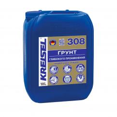 Ґрунтовка Kreisel 308 глибокопроникна гелева, 5 л Ґрунтовка Kreisel 308 глибокопроникна гелева, 5 л