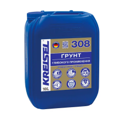 Ґрунтовка Kreisel 308 глибокопроникна гелева, 10 л Ґрунтовка Kreisel 308 глибокопроникна гелева, 10 л