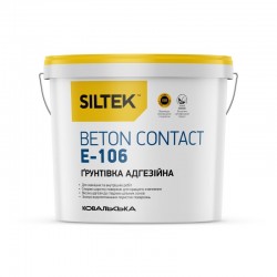 Siltek E-106 - Ґрунтівка бетонконтакт, 5 л Siltek E-106 - Ґрунтівка бетонконтакт, 5 л