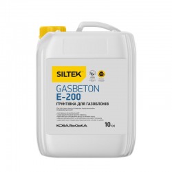 Siltek E-200 Gasbeton Ґрунтівка для газоблоків, 10л Siltek E-200 Gasbeton Ґрунтівка для газоблоків, 10л