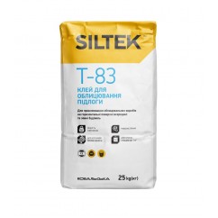Клей для облицювання підлоги Siltek T-83 (25 кг) Клей для облицювання підлоги Siltek T-83 (25 кг)
