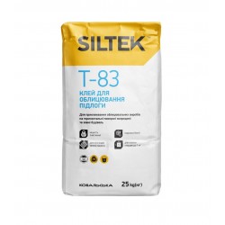 Клей для облицювання підлоги Siltek T-83 (25 кг) Клей для облицювання підлоги Siltek T-83 (25 кг)