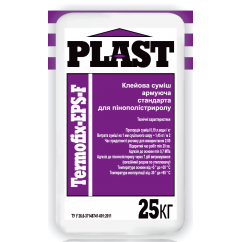 Plast TermoFix-EPS-F - Клей для пінополістиролу, 25 кг Plast TermoFix-EPS-F - Клей для пінополістиролу, 25 кг