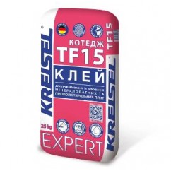 Клейова суміш Kreisel TF-15 Expert, для теплозвукоїзоляциі, 25 кг Клейова суміш Kreisel TF-15 Expert, для теплозвукоїзоляциі, 25 кг