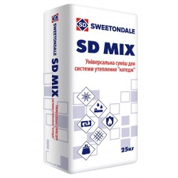 Клей Sweetondale SD MIX для утеплювача, універсальний, 25 кг Клей Sweetondale SD MIX для утеплювача, універсальний, 25 кг