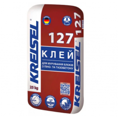 Клей для газо- та піноблоків КREISEL 127 , 25 кг Клей для газо- та піноблоків КREISEL 127 , 25 кг
