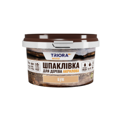 Шпаклівка для дерева акрилова TRIORA Шпаклівка для дерева акрилова TRIORA