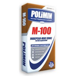 Кладковий розчин Полімін М-100/150,  25 кг