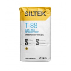 Клей для гіпсокартону Siltek T-88, 25 кг Клей для гіпсокартону Siltek T-88, 25 кг