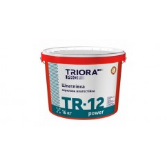 TRIORA TR-12 power - Шпаклевка влагостойкая, 16 кг TRIORA TR-12 power - Шпаклевка влагостойкая, 16 кг