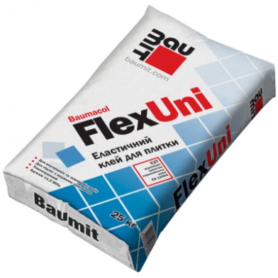 Клейова суміш Baumit FlexUni, 25 кг