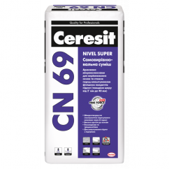 Наливна підлога Ceresit CN-69, 3-15мм, 25 кг Наливна підлога Ceresit CN-69, 3-15мм, 25 кг