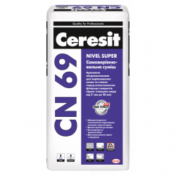 Наливна підлога Ceresit CN-69, 3-15мм, 25 кг Наливна підлога Ceresit CN-69, 3-15мм, 25 кг