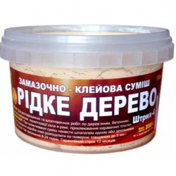 Штрих-4 - Шпаклівка Рідке дерево (0,35 кг) Штрих-4 - Шпаклівка Рідке дерево (0,35 кг)