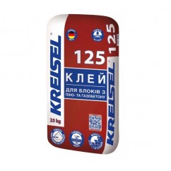 Клей для газо- та піноблоків КREISEL 125 , 25 кг Клей для газо- та піноблоків КREISEL 125 , 25 кг