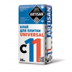 Клей Артісан С-11 для плитки, 25 кг Клей Артісан С-11 для плитки, 25 кг