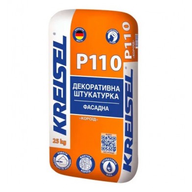 Мінеральна штукатурка Kreisel P110 "короїд" 2,0 мм (25 кг)