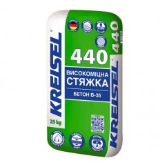 Крайзель 440, стяжка цементная, 25-100 мм, 25 кг Крайзель 440, стяжка цементная, 25-100 мм, 25 кг