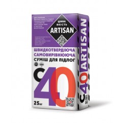 Артисан С-40, Наливна підлога, 2-10 мм, 25 кг Артисан С-40, Наливна підлога, 2-10 мм, 25 кг