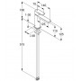 Змішувач для раковини Kludi Renon 422820575