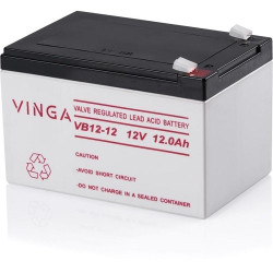Акумулятор VINGA 12 В 12 Аг свинцево-кислотний VRLA