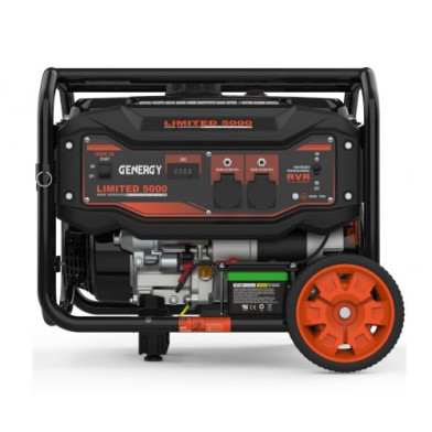 Генератор бензиновий GENERGY LIMITED 5000 RC V2, 4,5 кВт - 