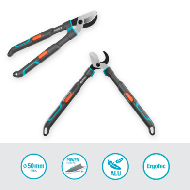 Гілкоріз телескопічний Gardena TeleCut Pro S, 50 мм, 520–670 мм - 