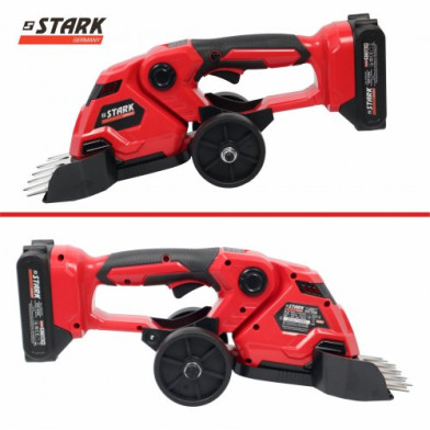 Кущоріз акумуляторний STARK CHT-2105, 21 В, для трави, кущів і дерев - 