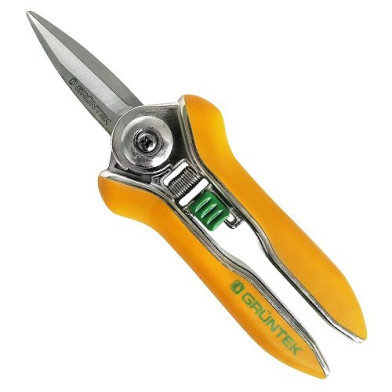 Секатор для квітів GRUNTEK Colibri обвідний, до 8 мм, 170 мм