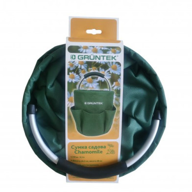 Сумка садова GRUNTEK Chamomile, 15,5 л, 6 кишень - 