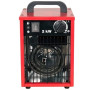 Тепловентилятор INELCO Neutral, 2 кВт, 230 В, червоний