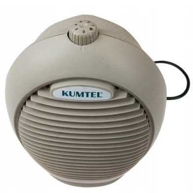 Тепловентилятор побутовий Kumtel 6331T, 2 кВт, з терморегулятором, бежевий - 