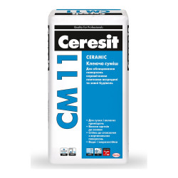 Клей Ceresit СМ-11 для плитки, 25 кг Клей Ceresit СМ-11 для плитки, 25 кг