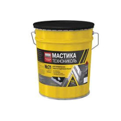 Мастика бітумно-полімерна Техноніколь №21 Техномаст, 20 кг