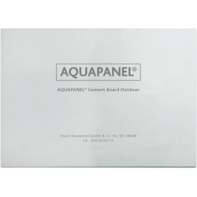 Аквапанель цементна Кнауф Outdoor, 12,5 мм (2400х900 мм)