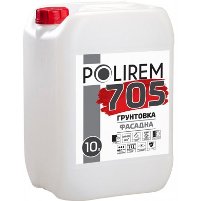Грунтовка фасадная Полирем-705, 10 л