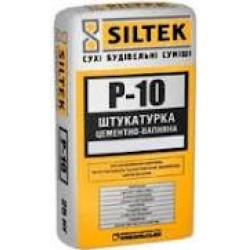 Siltek Р-10, Штукатурка стартовая цементно-известковая от 5 до 30мм, 25 кг Siltek Р-10, Штукатурка стартовая цементно-известковая от 5 до 30мм, 25 кг