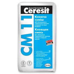 Ceresit СМ-11, Клей для плитки, 25 кг Ceresit СМ-11, Клей для плитки, 25 кг